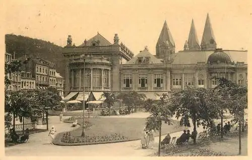 Belgium Spa casino et jardin