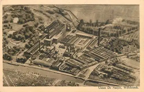 Belgium Usines de Naeyer Willebroeck aerial