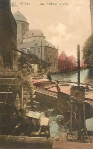 Belgium Malines moulin sur la Dyle