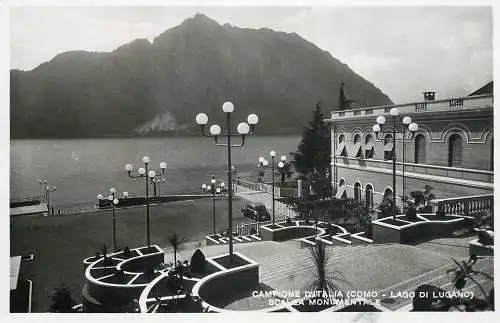 Italy Giardini campione d'Italia 1949 Lago di Lugano