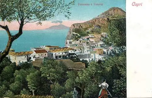 Italy Capri Vesuvio