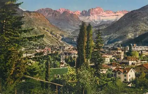 Italy Sudtirol Gries Bozen und Rosengarten