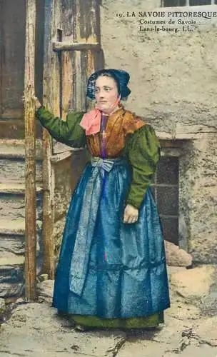 France Savoie costume traditional