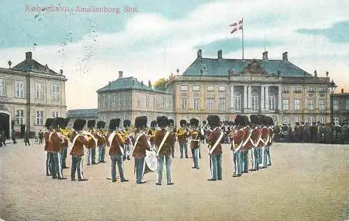 Denmark Copenhagen Amalienborg slot band