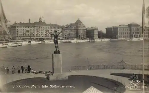 Sweden Stockholm motiv fran Stromparterren
