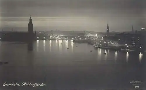 Sweden Stockholm Riddarfjarden