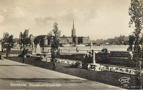 Sweden Stockholm Stadshustradgarden