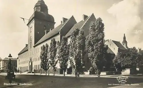 Sweden Stockholm radhuset