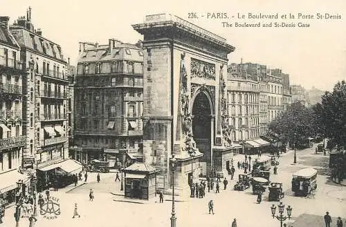 France Paris le boulevard tram
