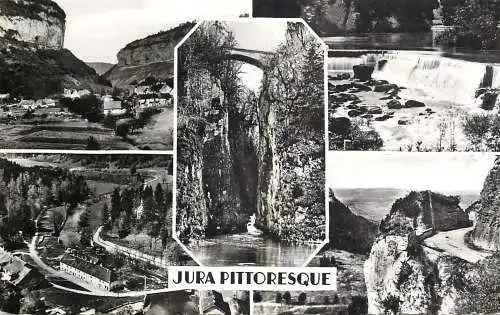 France Jura defile de l'Ain a Bourg de Sirod 1957