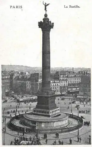 France Paris La Bastille tram