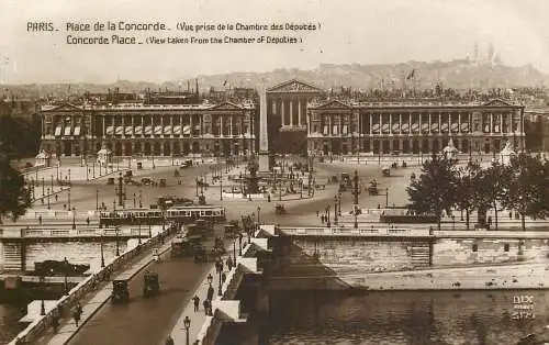 France Paris place de la Concorde tram