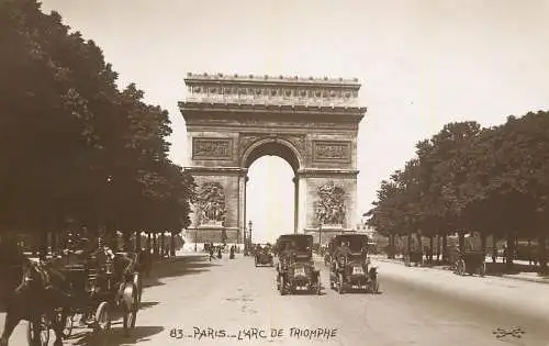 France Paris l'Arc de Triomphe
