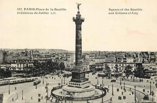 France Paris Place de la Bastille tram