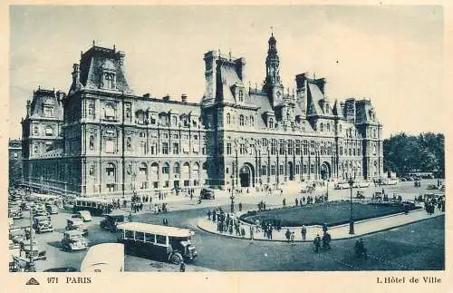 France Paris l'Hotel de Ville tram