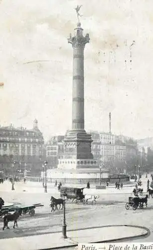 France Paris place de la Bastille