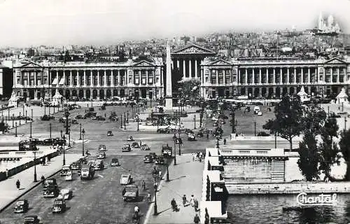 France Paris la Concorde 1953