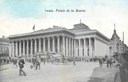 France Paris le palais de la Bourse