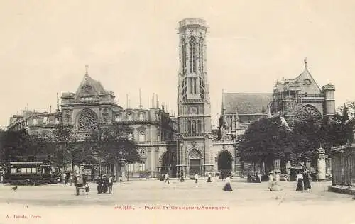 France Paris Place St. Germain L'Auxerrois