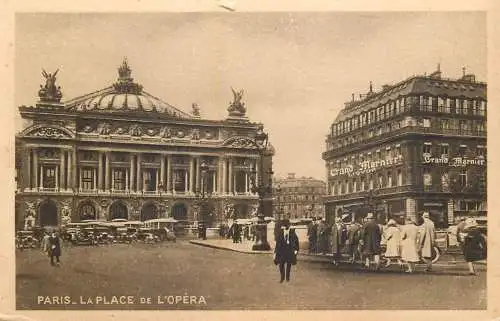 France Paris La place de l'Opera