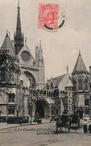 England London Strand Law Courts