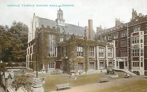England London Middle Temple Dinning Hall
