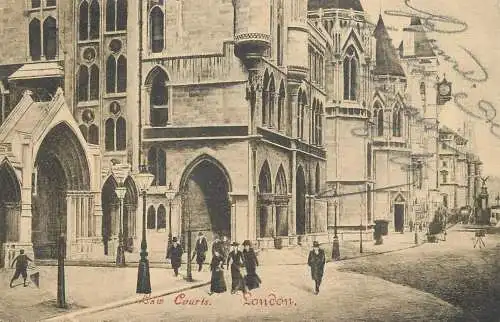 England London Law Courts image