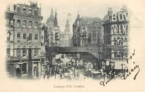 England London Ludgate Hill image