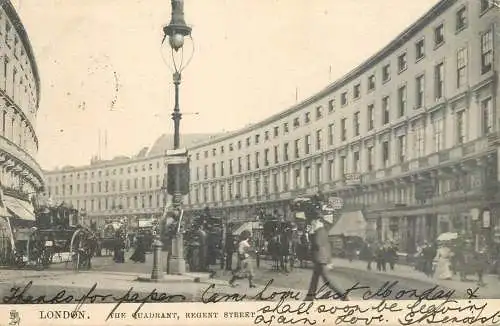 England London Regent Street - the Quadrant