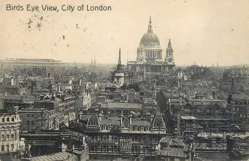 England London bird's eye view