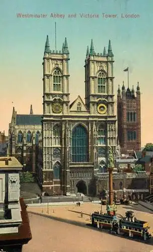 England London Westminster Abbey & Victoria Tower