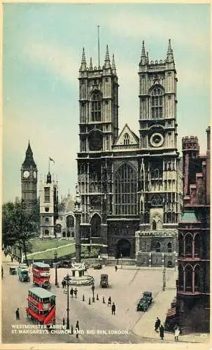 England London Westminster Abbey St Margaret's Church & Big Ben