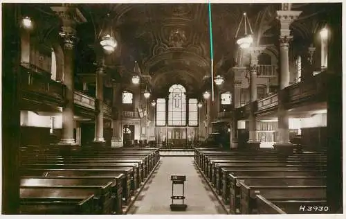 England London St Martin-in-the-Fields Church inner view