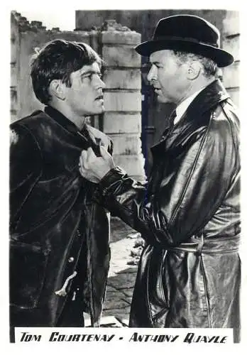 Tom Courtenay & Anthony Quayle 8 x 11 cm