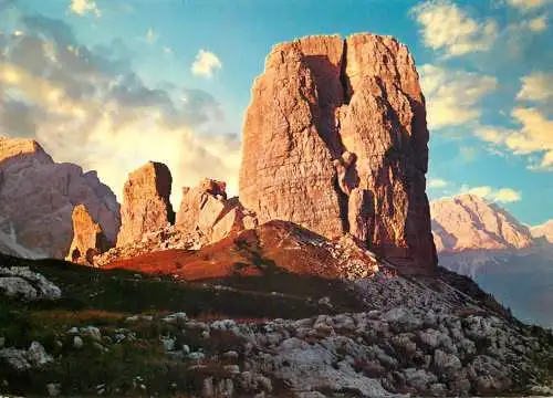Italy Dolomiti Tramonto alle Cinque Torri