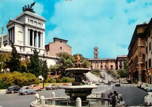 Italy Rome Place Ara Coeli 1974