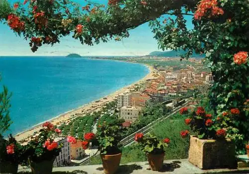 Italy Ceriale panorama 1972