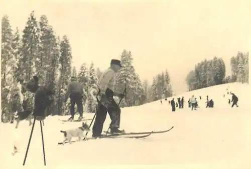 Photo 6 x 9 cm Romania ski instant photography