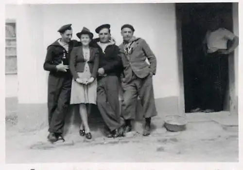 Photo 6 x 9 cm Romania military navy types