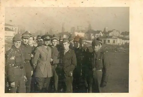 Photo 6 x 9 cm Romania military souvenir foto