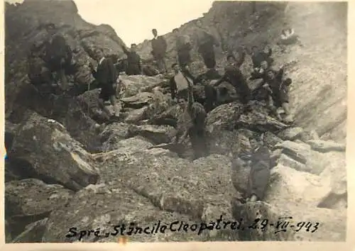 Photo 6 x 9 cm Romania spre Stancile Cleopatrei 1943