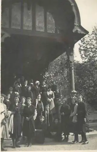 Photo 6 x 9 cm Romania social history group photo