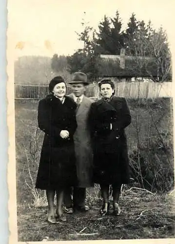Photo 6 x 9 cm Romania social history foto Balasz Cluj 1940