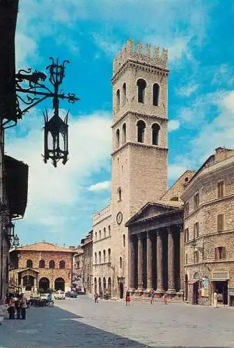 Italy Assisi piazza del comune