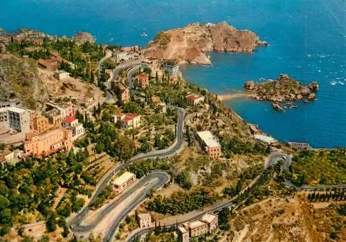 Italy Taormina dall Aereo aerial
