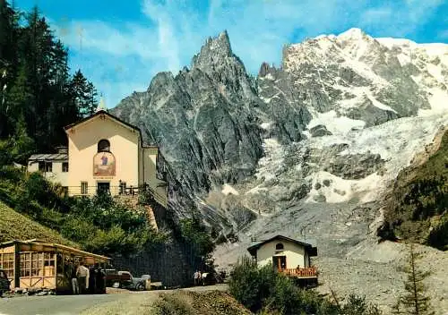 Italy Courmayeus Santuario Notre Dame de la Guerison 1968
