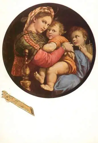 Paintings Italy Raffaele Santi Madonna della Sedia Palazzo Pitti