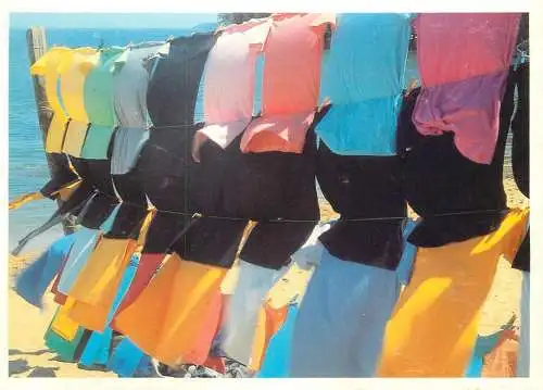 Netherlands beach scene and clothes 1978