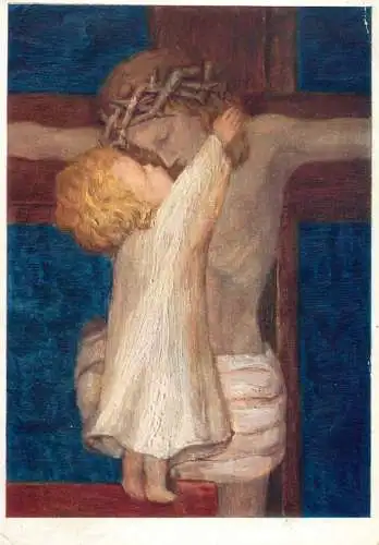 Painting postcard Germany M. Spotl was taten sie Dir