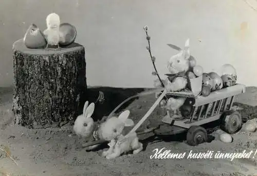 Hungary Easter scene 1959
